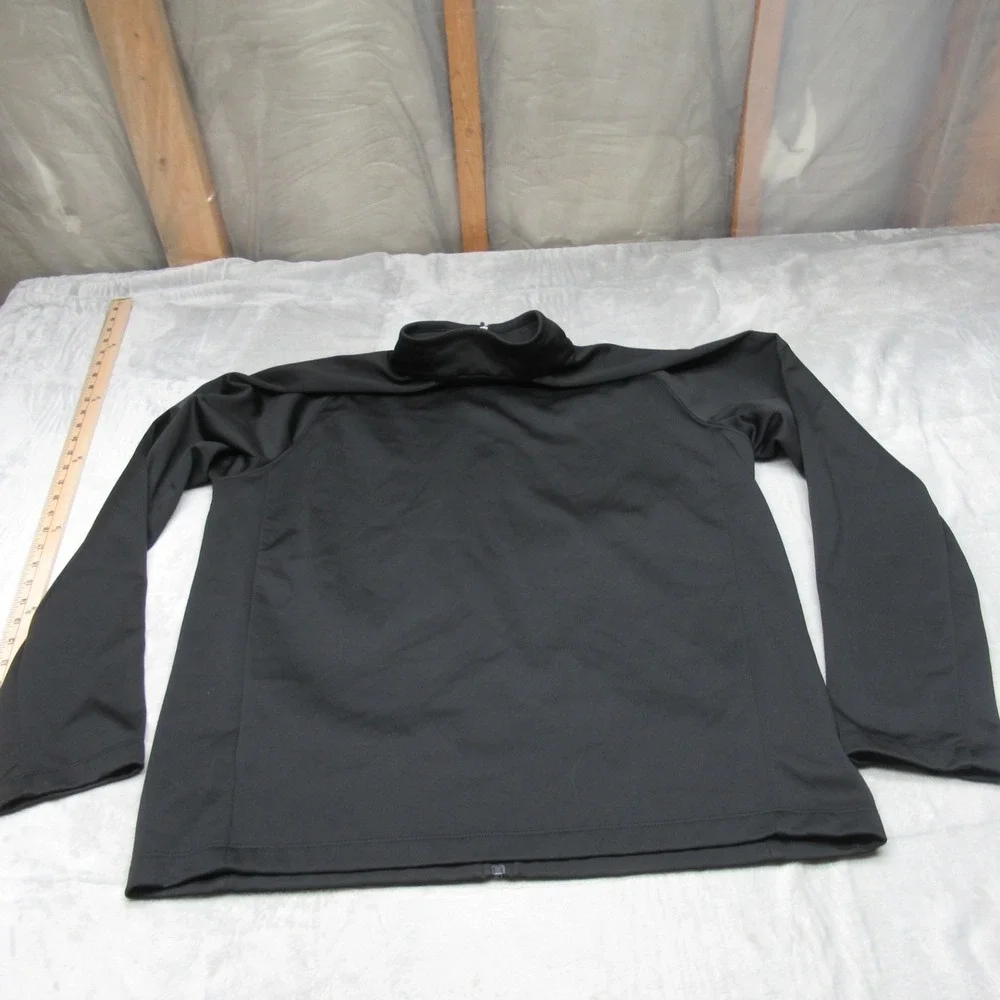 North‎ Face Jacket Men XL Black Canyon Flats Rain Wind Fleece Full Zip Hike LOGO